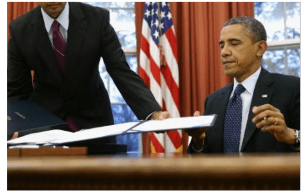 President Obama Signs Education Reform Bill